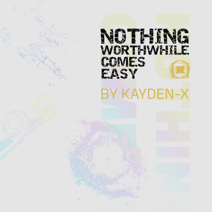 Cover art design for kayden-x's latest project 'Beyond a linear life Vol II'